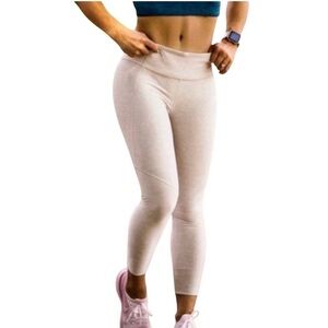 Outdoor Voices 3/4 Warm Up Leggings Oatmeal Womens Medium